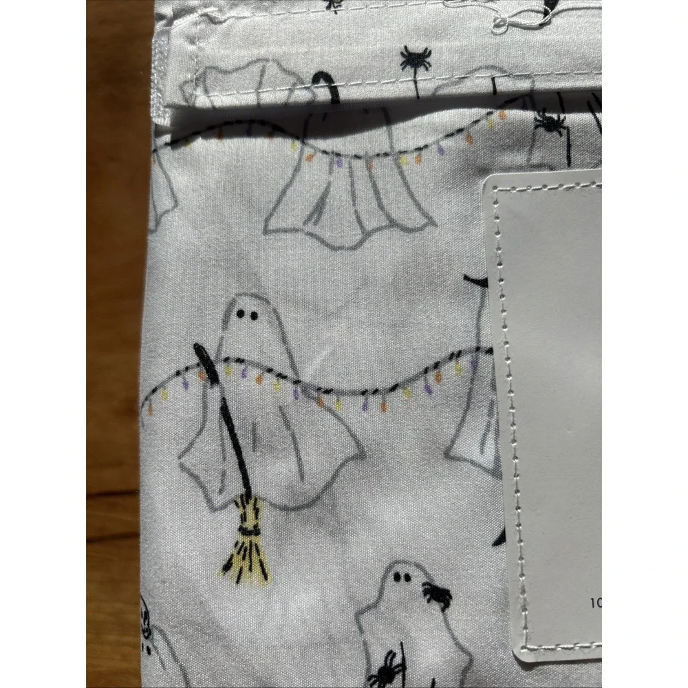 London Kaye King Size Halloween Ghost Witch Sheets New